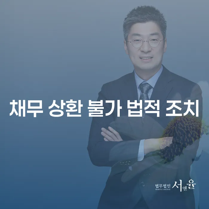 채무 상환 불가 상황에서 법적 조치가 필요한 이유는 무엇일까요?