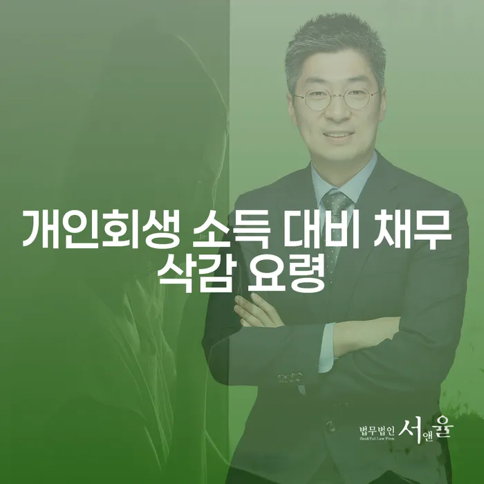 개인회생 소득 대비 채무 삭감 요령, 어떻게 시작해야 할까요?